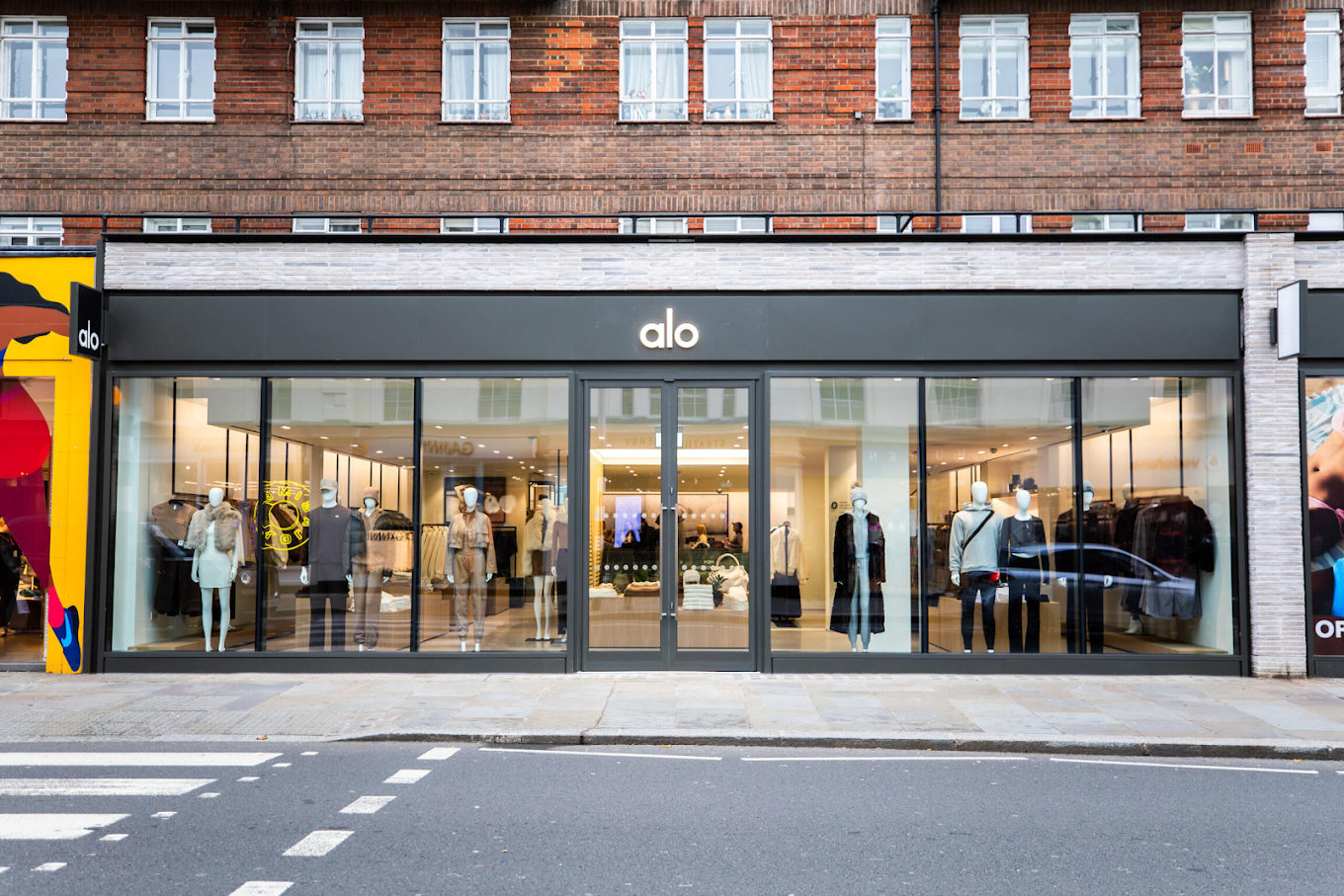 alo flagship store, King's Road, Chelsea